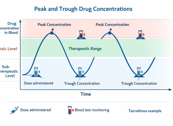 peak vs trough level