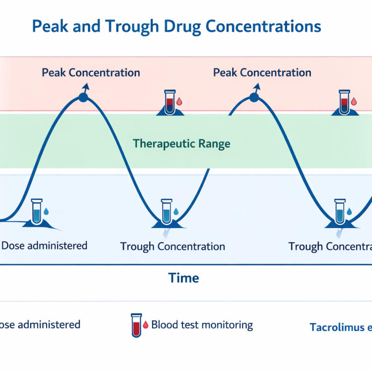 peak vs trough level